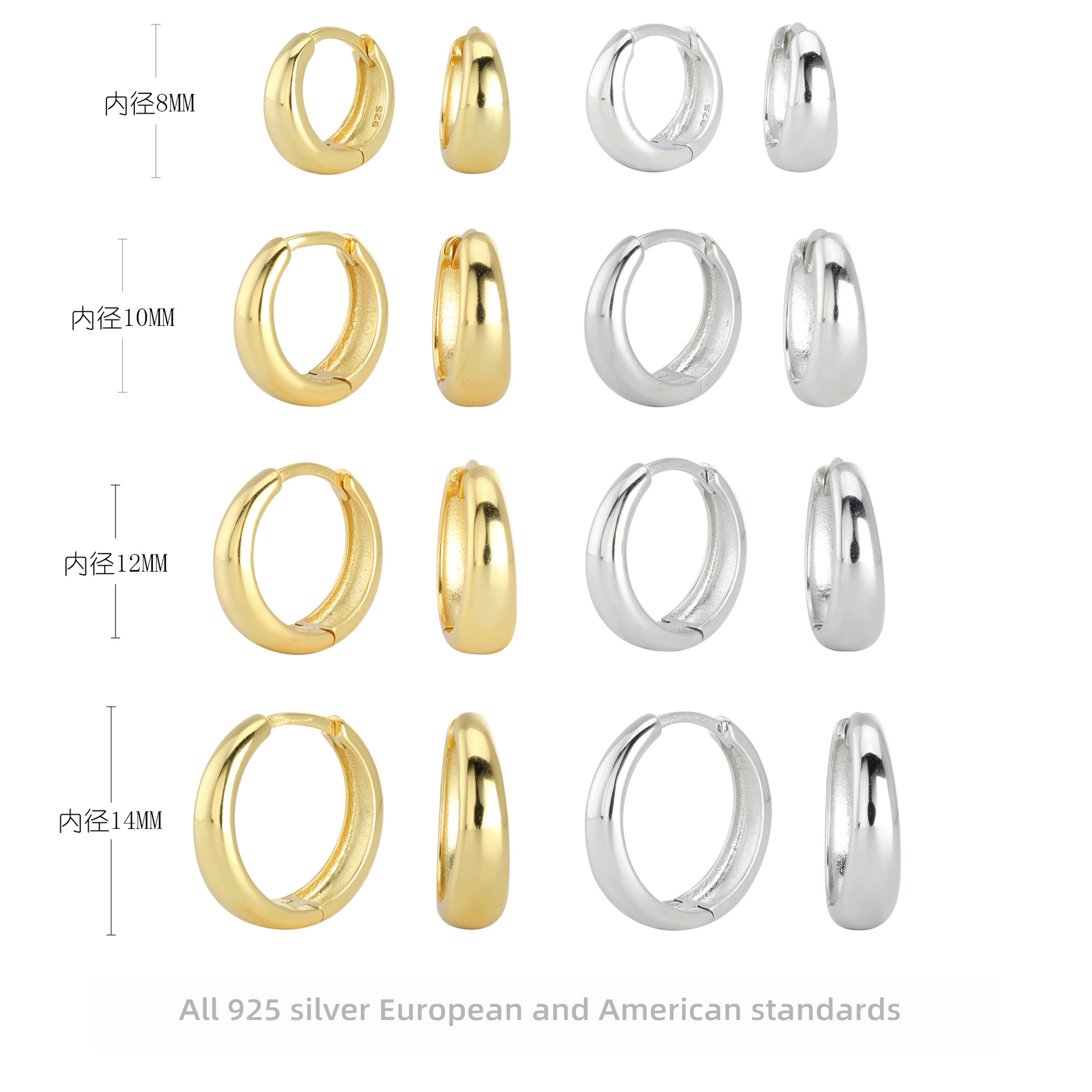 fashionable universal earrings
