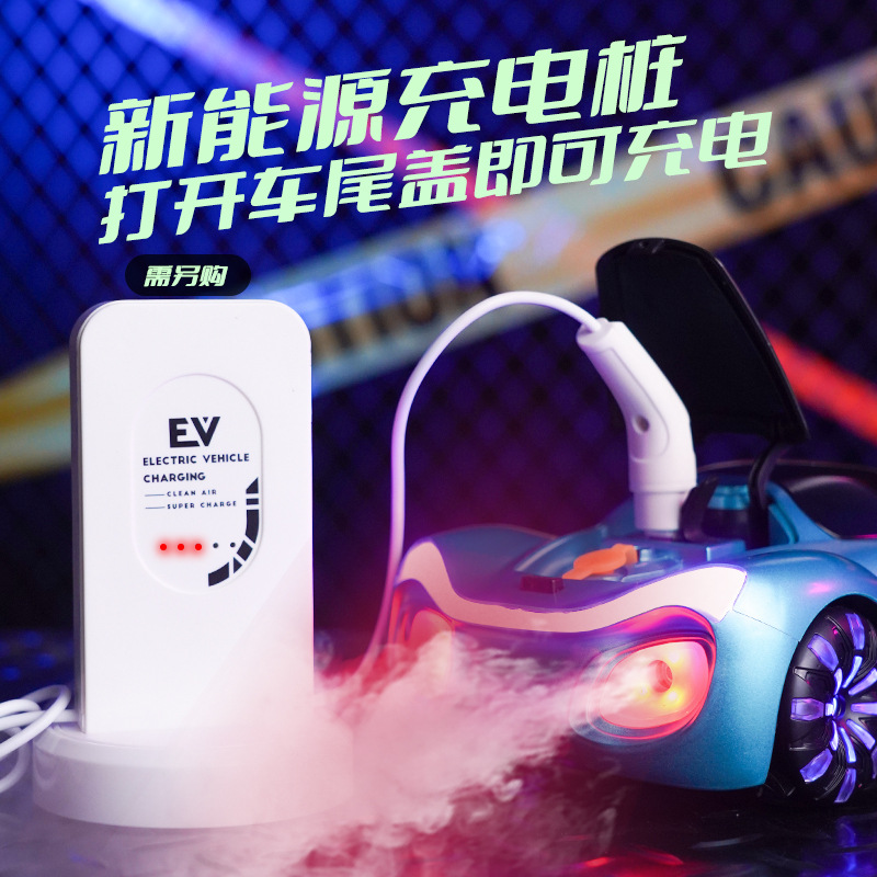 Juguetes de control remoto de inducción de gestos para niños nueva energía recargable coche 4WD futuro concepto de coche de carreras regalos para niños