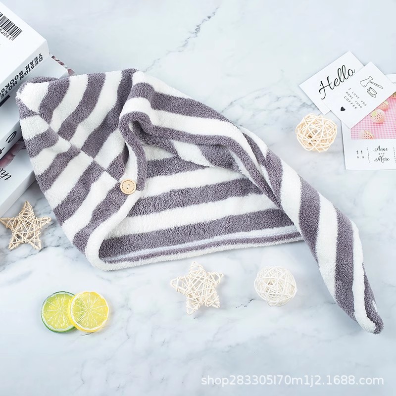 Sombrero de cabello seco para mujer absorción toalla de cabello seco para limpiar el cabello toalla de secado rápido paquete de toallas lindas sombrero de baño cabello largo