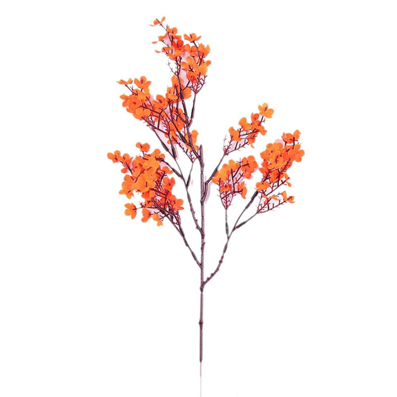 シミュレーション満天の星の小さい花の花束の布の花の満天の星の偽の花の枝の絹の花の造花の客間のレストランの道具|undefined