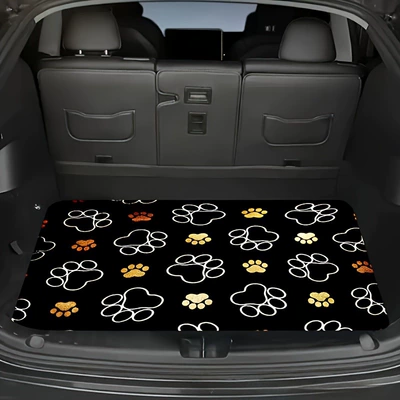 Avtomobil döşəmə paspasları — Style Car Mat, Cute Cat - hbxd-13-75100cm-crystal-velvet