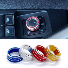 适用于大众新迈腾b8l帕萨特途昂后视镜调节旋钮装饰圈新途观L探岳