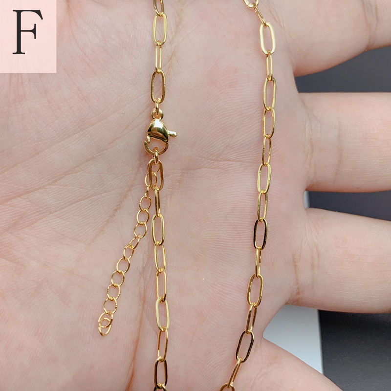 3g Weight Chain Jewelry Making Type DIY Jewelry Accessories Classification 1 Piece Quantity Copper Material Solid Color Pattern Plating Design Simple Style, Classic Style Style 1 Piece Copper Jewelry Accessories 10