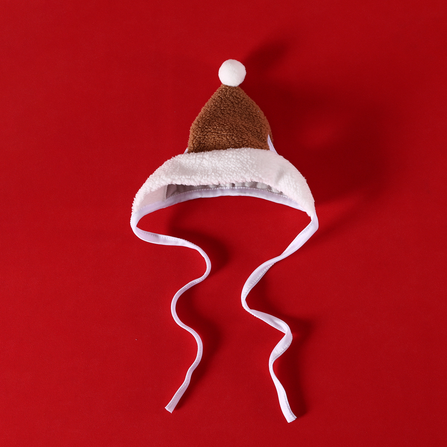 2025 Pet Bichon Puppy Traje de Navidad Árbol de Navidad de felpa Campana Bufanda Sombrero Gato Gato Cálido image 11