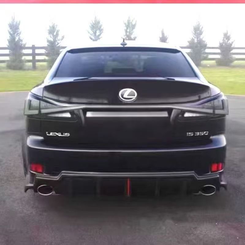 06-12 Lexus Is300 Is250 Modified Pilot Light Rear Bumper Spoiler Body Kit Side Skirts Front Lip