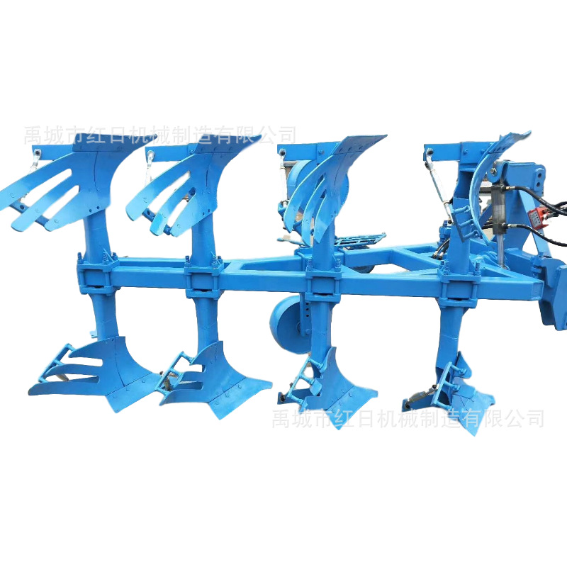 供应1LF-430液压翻转铧式犁 带卡座的双向液压翻转犁 栅条犁 红日