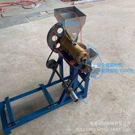 全套糖酥果机器 小型红枣核桃酥机 汽油款食品膨化机