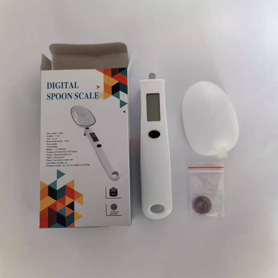 Nueva escala de cucharas 300g de alta precisión cocina de alimentos gramos escala electrónica cucharas ABS cucharas escala 2024