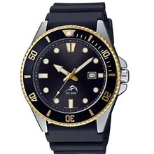 跨境平台商务时尚剑鱼水鬼海洋之心男士防水手表 免费送包装盒