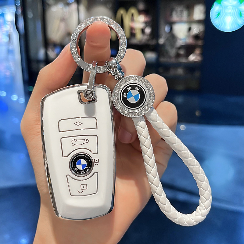 Bmwの鍵カバー1系2系3系5系7系x 1x3x5シェルバックル高級530 li高級女性を適用します。|undefined