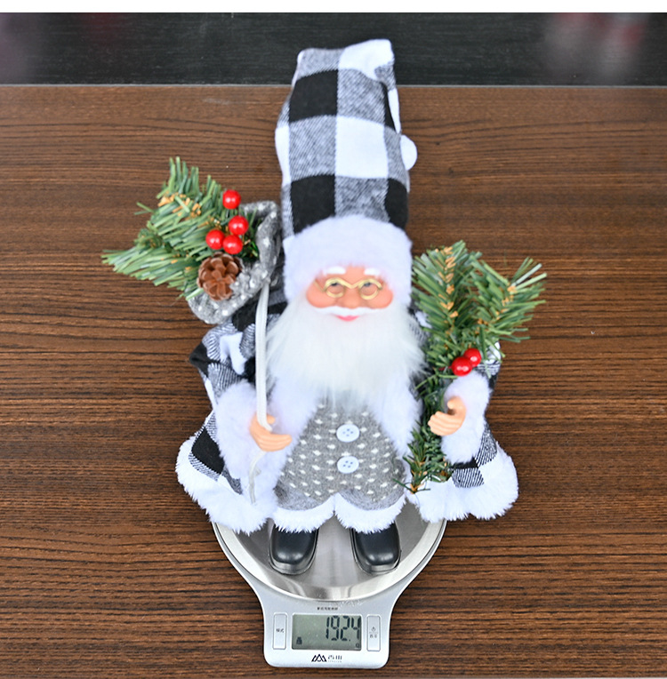 Neues Weihnachtsharz Alter Mann Ornamente Großhandel Nihaojewelry display picture 3