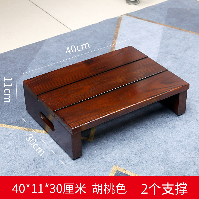 無垢材ステップ昇降ステップスツールパッド高さベースペダルランドリーピールステップスツール家庭用ステップスツールフットスツール|undefined
