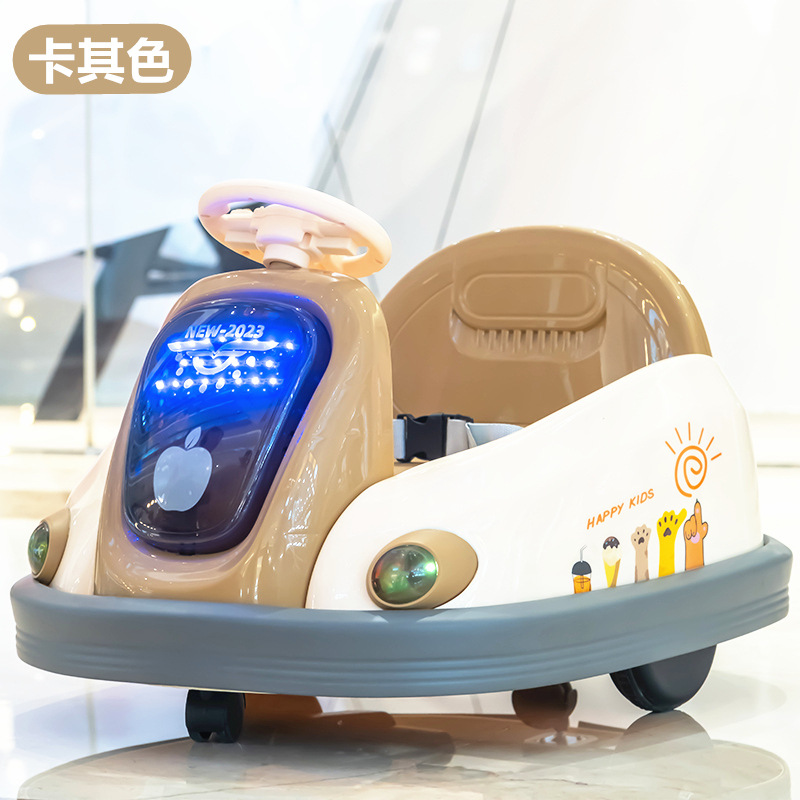 Fábrica nuevos niños coche eléctrico de parachoques coche de deriva recargable doble coche de juguete coche de control remoto Kart