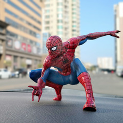 Spider-Man Car Deco Cartoon Handmade Model Cake Decoration Car Interior Accessory Hero Car Toy Anime
