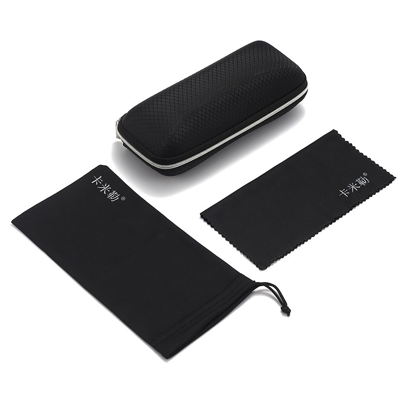 Multi-functional glasses hook box can be printed LOGO multi-functional screwdriver glasses bag glasses cloth pull box mirror cloth