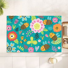 一件代发儿童卡通车道入户门地垫子门口地垫浴室吸水脚垫防滑垫