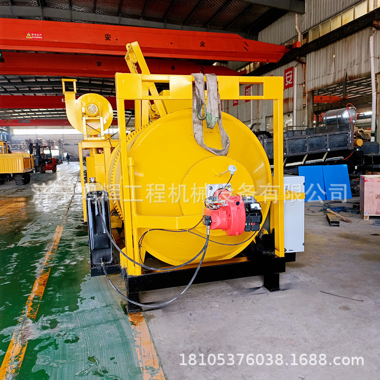 沥青冷料加热再生拌合机 固定式沥青熔化设备 新型筑养路机械