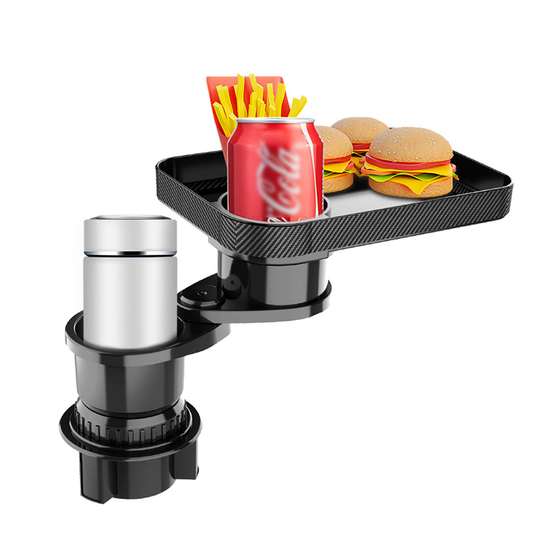 Nuevo estante de la taza de la bandeja del automóvil transfronterizo estante de la comida multifuncional soporte del teléfono móvil estante de la bebida del automóvil al por mayor