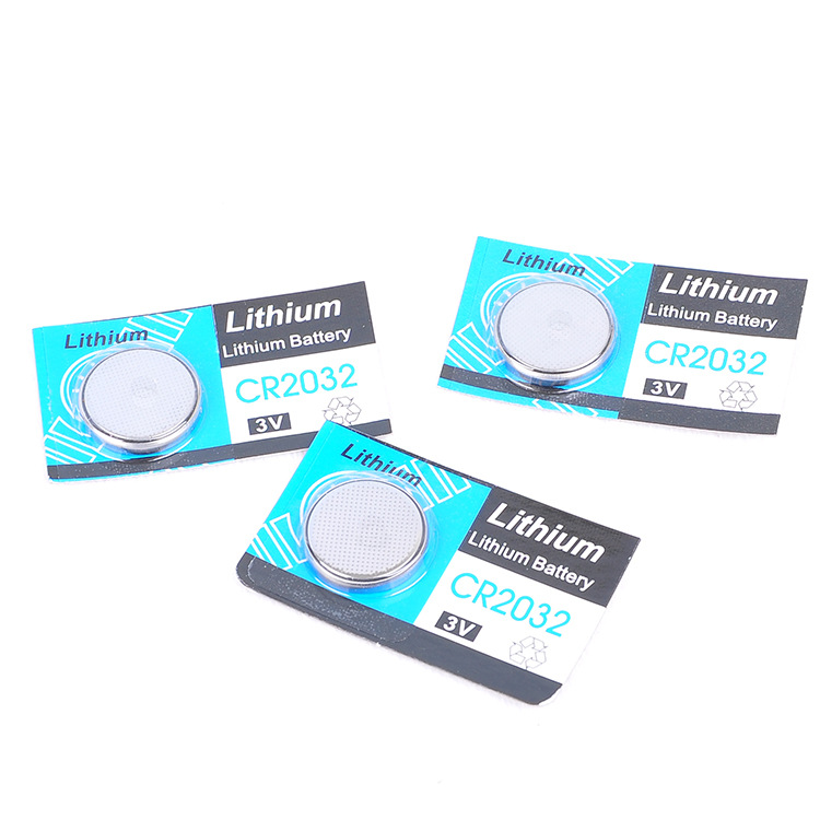 3v电子手表助听器体重电子秤遥控钥匙钮扣电池圆形cr2032纽扣电池