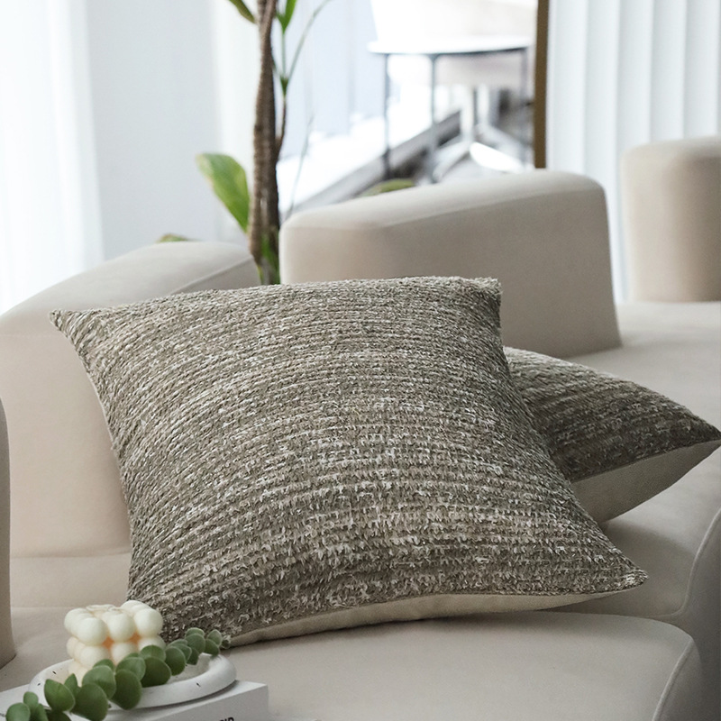 Luz de lujo de alto nivel sofá almohada de soporte suave almohada modelo de hotel almohada de ventana flotante almohada de cabello