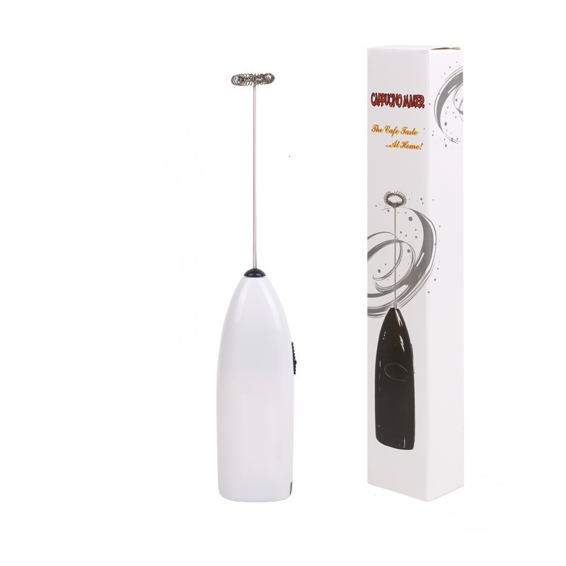 Mezclador automático, burbujas de leche, batidor de café, batidor de huevos eléctrico, mini batidor de huevos, dispensador de crema