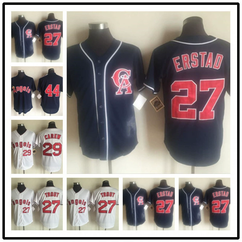 Ретро бейсбольная форма Angels, форма Los Angeles Angels, вышитая бейсбольная форма