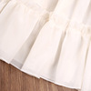 Summer dress, children's skirt, small princess costume, western style, with short sleeve, children's clothing, wholesale