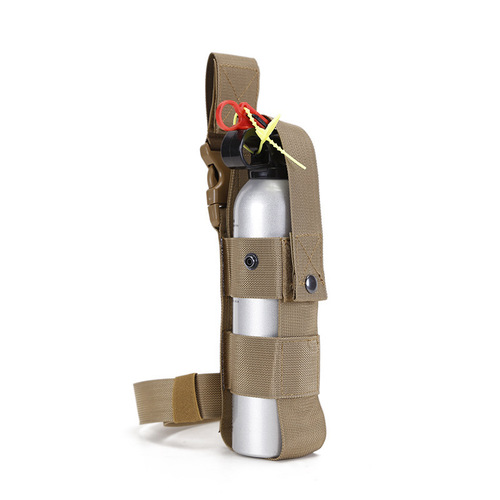 Tactical Handheld Fire Extinguisher Holster Multi-functional Leg Bag Leg Spray Bag Water Bottle Bag