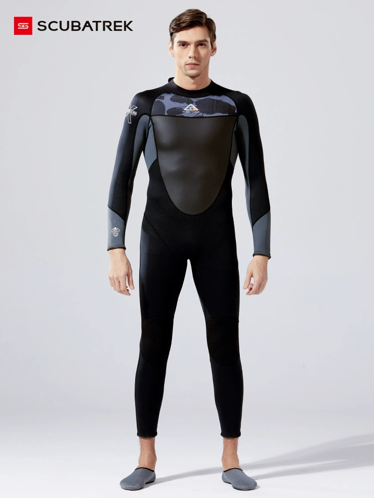 Защитный diving костюм, мужской тёплый влажный купальник, глубокое дайвинг-категория, антихолод, холод, комбинезон для серфинга, влажная одежда