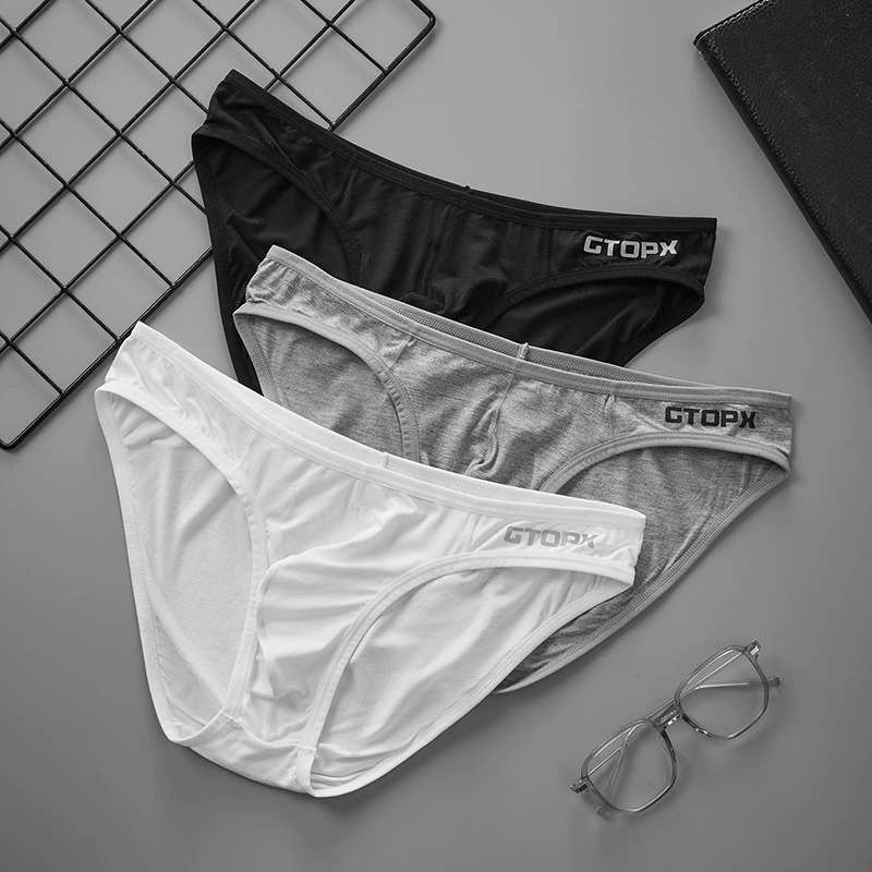 GTOPX MAN Удобные тонкие сексуальные брюки, дышащее нижнее белье, впитывает пот и запах