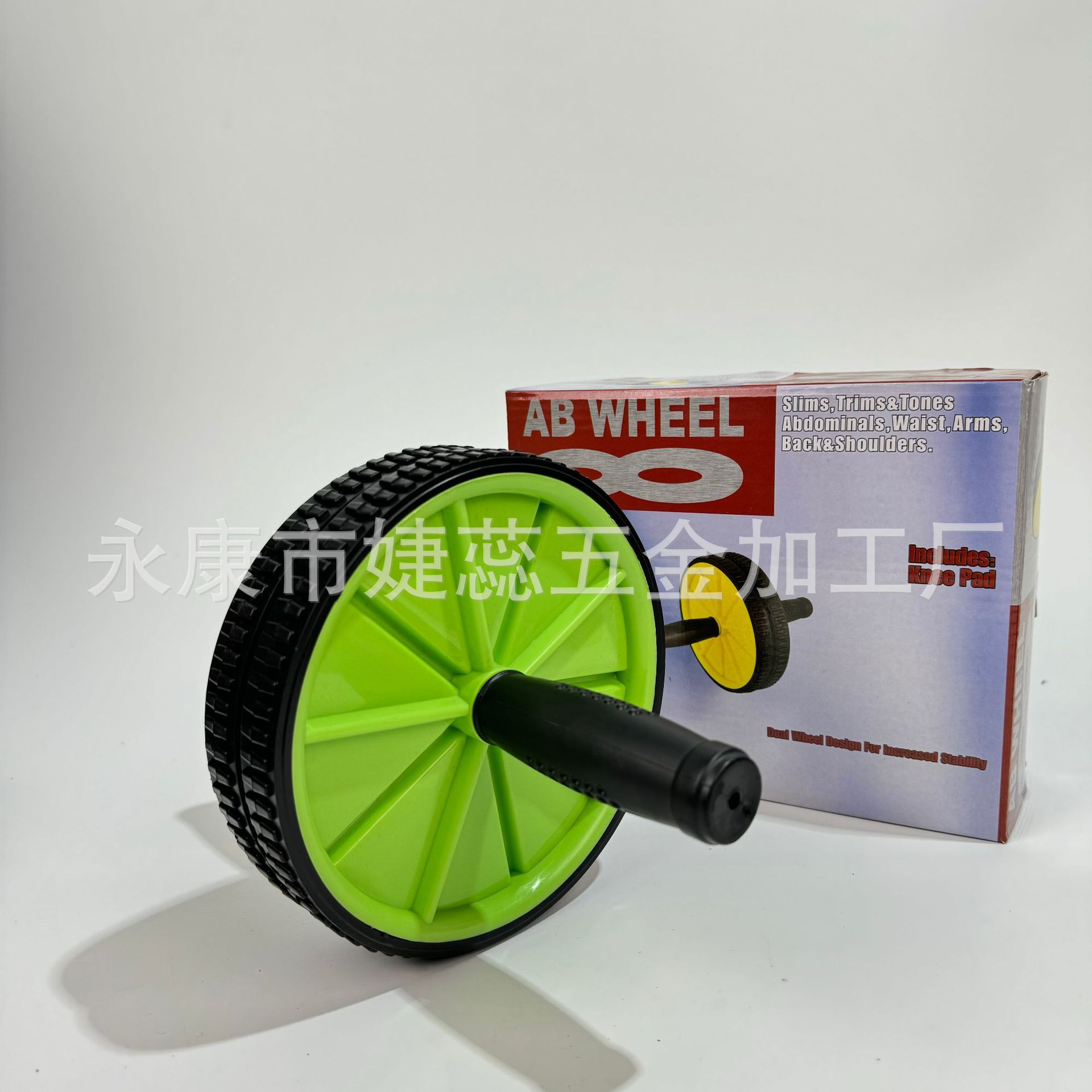 녹색 복부 휠(색상 상자)