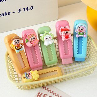 New Crayon Small New Push-Pull Eraser Special Eraser for Student Drawing No Scrap Clean Erasable Push-Pull Eraser