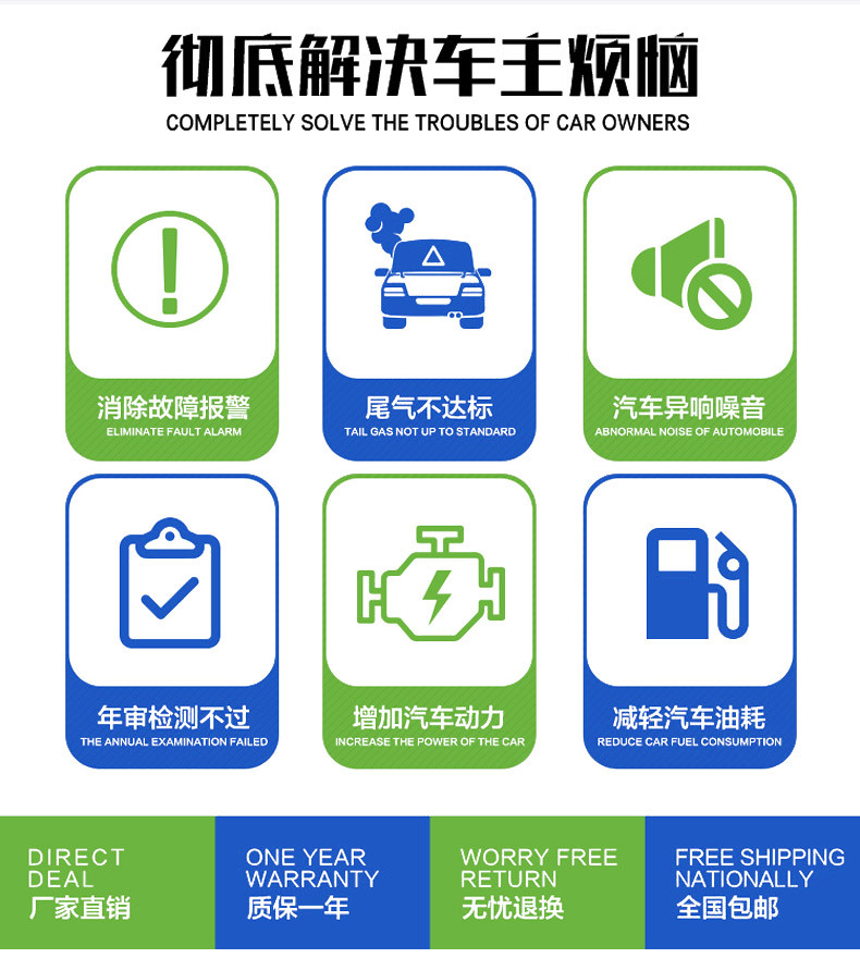 High-flow metal carrier metal three-way catalyst suitable for various vehicle types to solve exhaust failure lamp