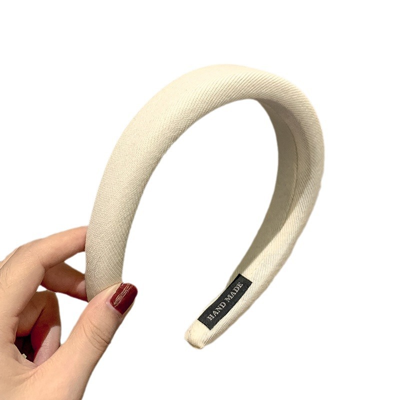 Meilad otoño y invierno, cinturón de cabello alto, cinturón de cabello de alta calidad, cinturón de cabello de esponja coreana retrógrada