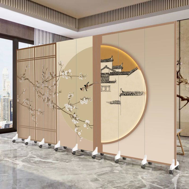 올해(12) - 비쳐짐 방지 팬 3개(높이 1.8m 전체 폭 1.2m )