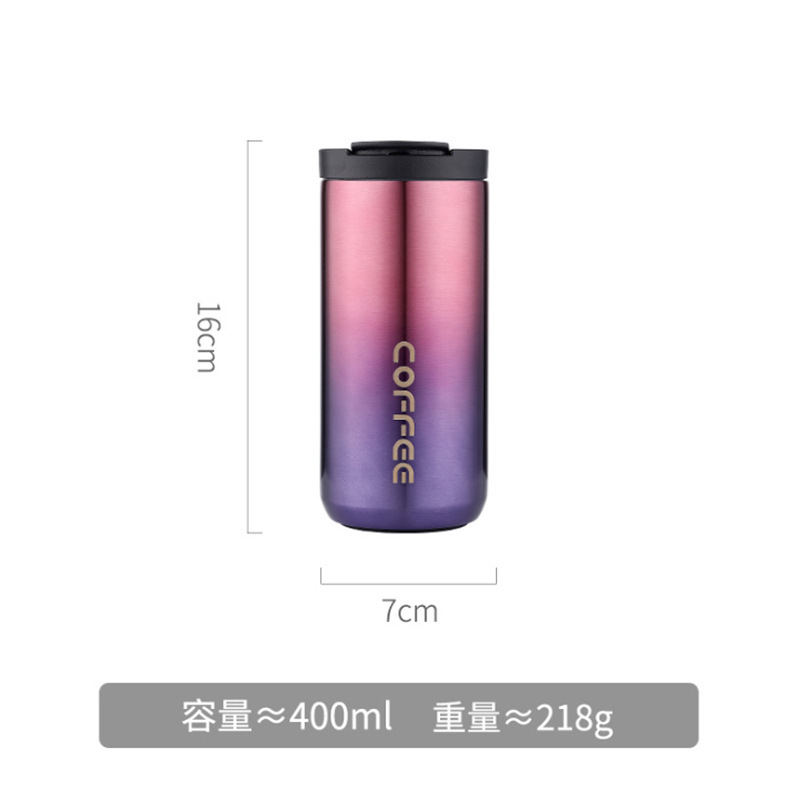 Taza de Café de Acero Inoxidable 304, con Ventosa, Moda INS, Regalo, Transfronterizo