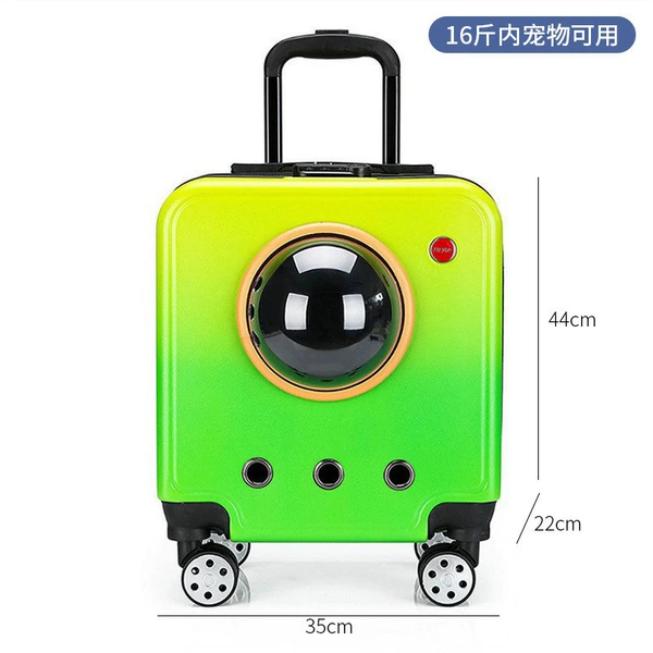 Trolley suitcase-grass green