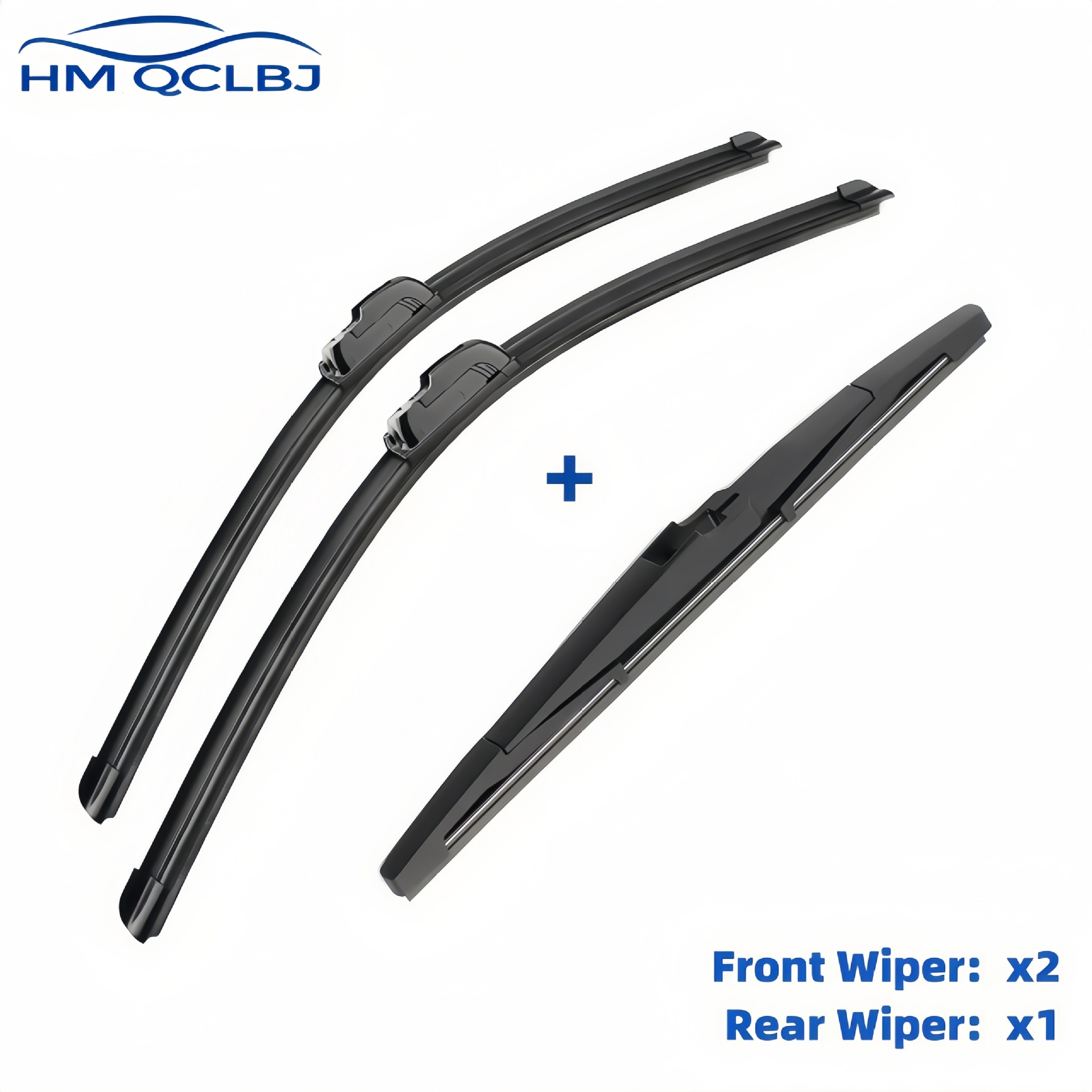 Suitable for Mg Mgzs 3Pcs Frameless Wiper Blades Rear Wiper Cross-Border Factory Dropshipping