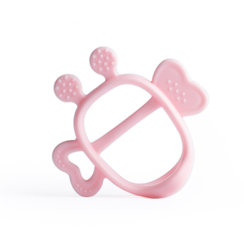Rmgqwj bee teether [bag pink]