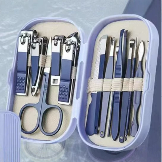 Изысканный маленький склеенный набор из 14 штук для ногтей