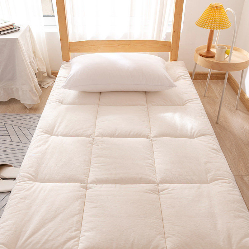 Cama de algodón japonesa clase A colchones de algodón lavable alojamiento colchones de tatami colchones de cama sin impresión colchones de cama