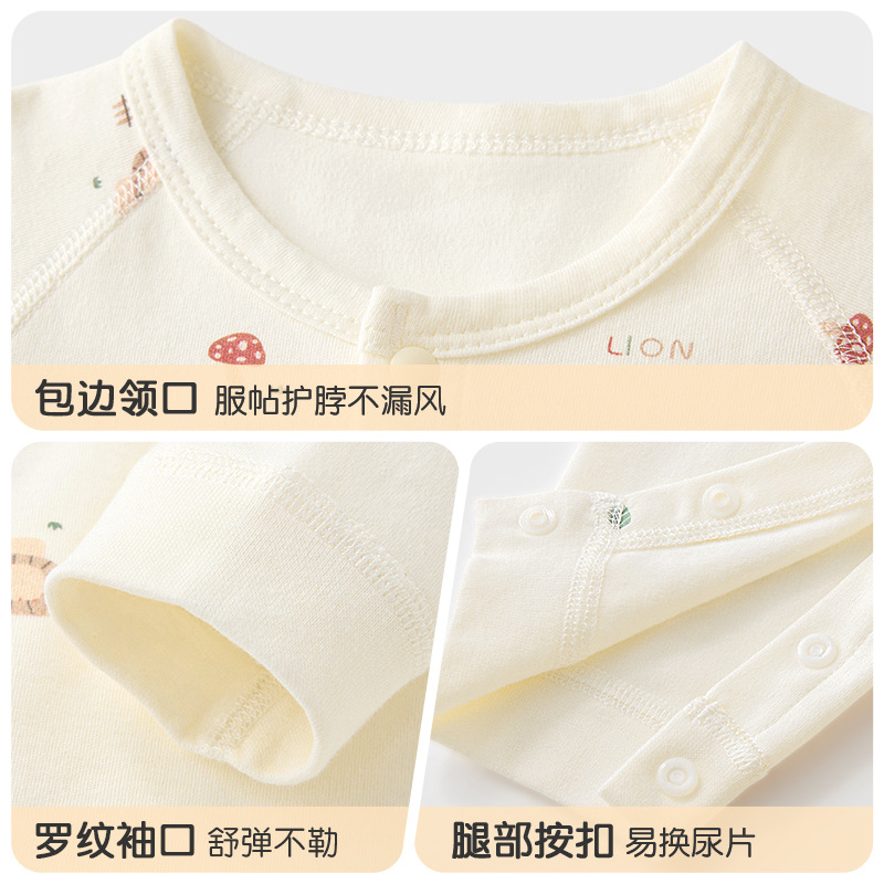 Primavera, otoño, invierno, ropa de recién nacidos, ropa de otoño de algodón para niños pequeños, ropa de base delgada para bebés
