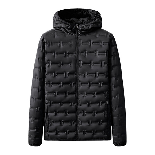 Winter Down Jackets for Men and Women, Thermal Heat Pressed Insulated, 650 Fill Graphene Material, Lightweight Down Outerwear, Customizable