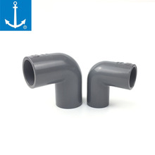 JIS日标管件锚牌日标灰色UPVC90度弯头耐腐化 灰色锚牌PVC