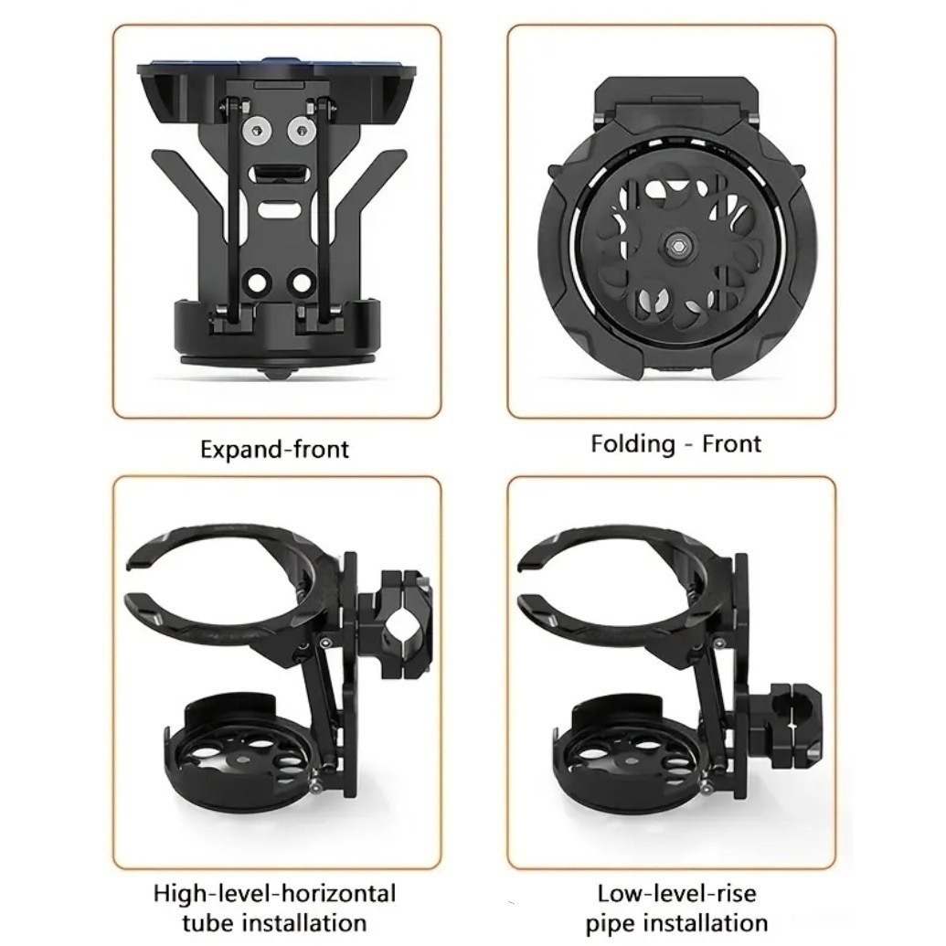 Cross-Border Bicycle Riding Water Cup Holder, Protective Bar Water Bottle Holder, Fixed Beverage Holder, Multi-Functional Car Cup Holder