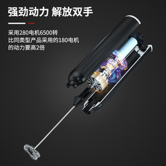 Cross-border new electric milk frother USB charger whipper handheld mixer mini blender foamer