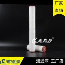 高纯水折叠过滤滤芯 水处理过滤器滤芯 纯水过滤芯 纯水滤芯超滤