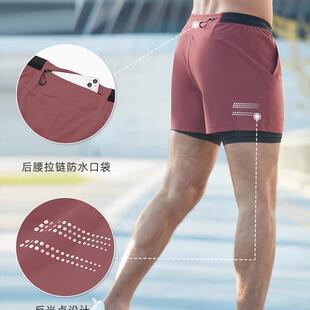 S005 American Outdoor Running Sports Shorts Quick-Drying Breathable Men's Marathon Three-Quarter Pants Thin Pants New