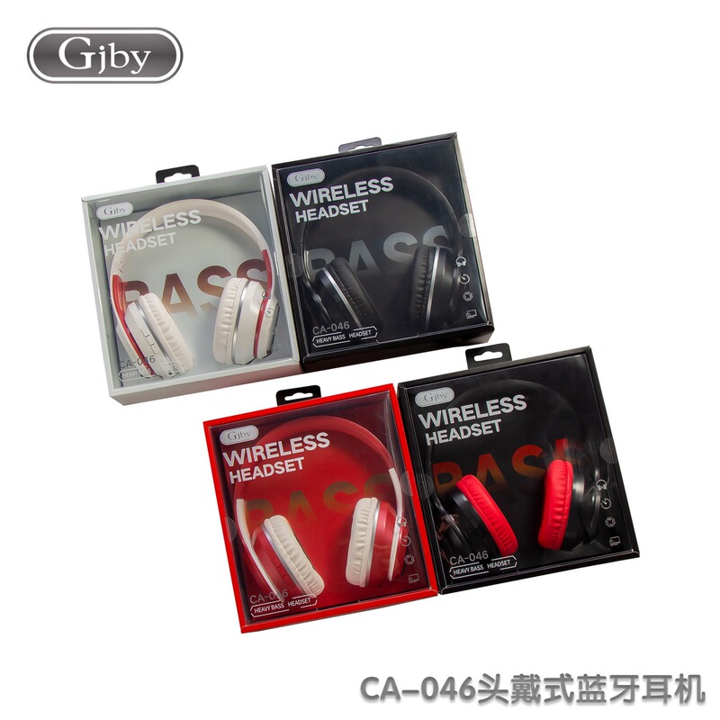 Gjby [New Explosions] CA-046 Kole Wind Headset Wireless Bluetooth Headset 5.3 Multifunctional Universal