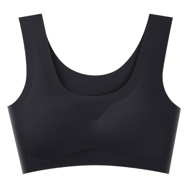 Las mujeres de seda de hielo belleza espalda envuelta en el pecho deportes yoga chaleco sujetador Popular japonés shangpin paz de la mente Generación de ropa interior sin costuras